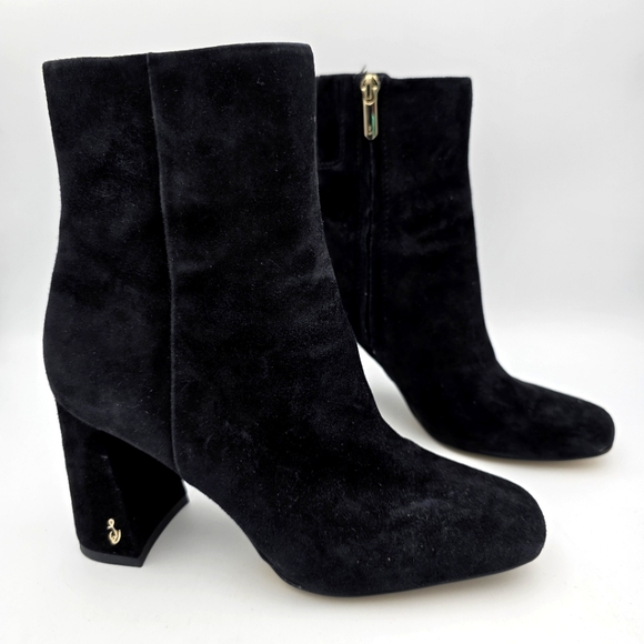 Sam Edelman Shoes - Sam Edelman Codie Booties, Black Suede, Women's Size 6.5